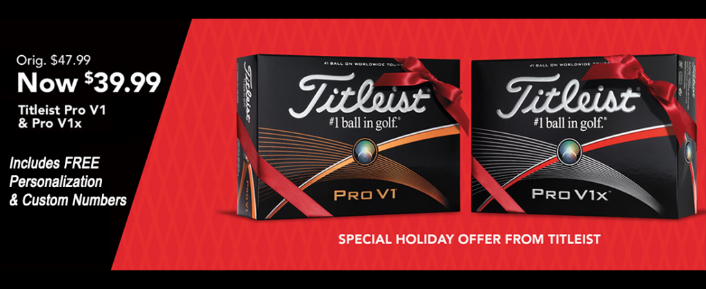 Special Holiday Offer From Titleist