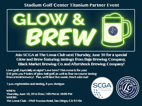 Loma Club June 2016 Glow & Brew