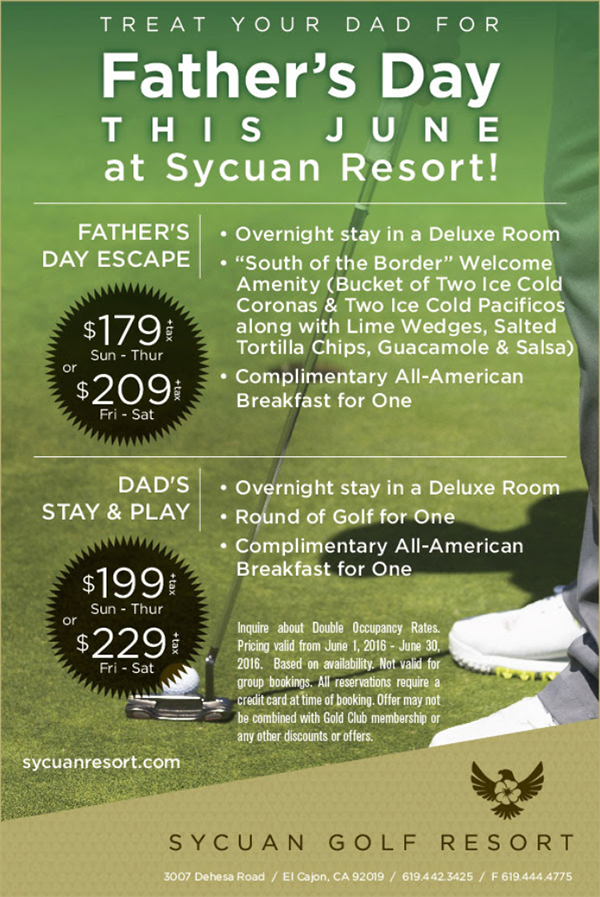 Sycuan Fathers Day 2016