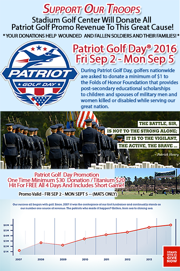 Patriot Golf Day 2016