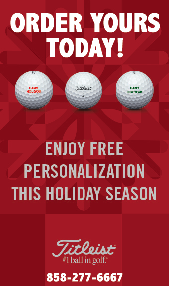 2016 Titleist Golf Ball Personalization