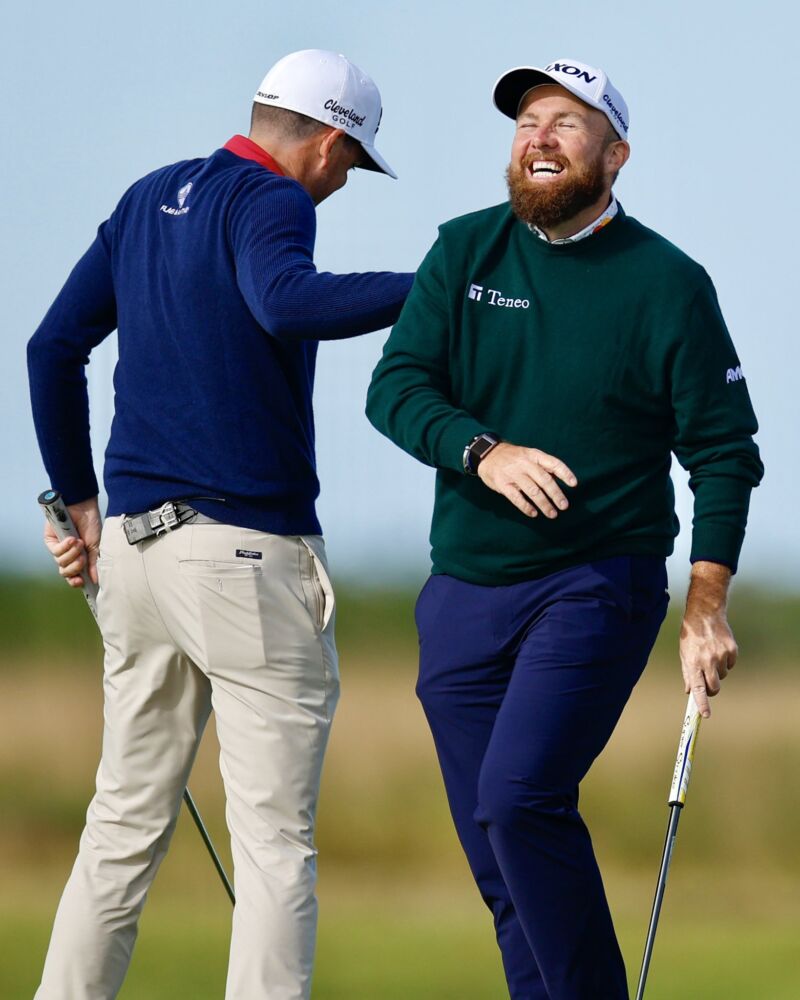 Image for the Tweet beginning: Fun day at @the_skins_game. Hopefully